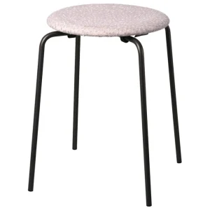 Tapio Anttila Collection Sitzgelegenheiten-Fritz Hansen Dot Hocker, Weiß - Violett - Graphit