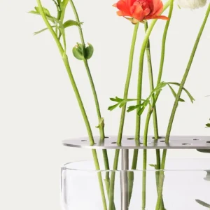 Klong Vasen-Fritz Hansen Ikebana Vase, lang, Stahl