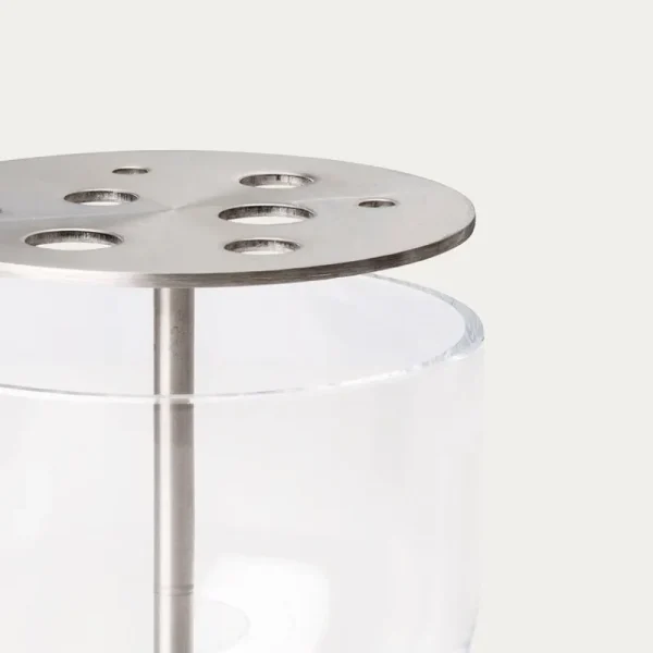 Fritz Hansen Vasen-Ikebana Vase, klein, Stahl