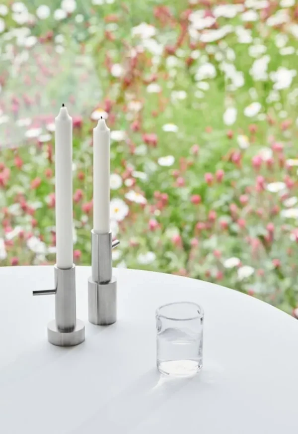 ferm LIVING Kerzen Und Kerzenhalter-Fritz Hansen JH 2 Kerzenhalter, Stahl