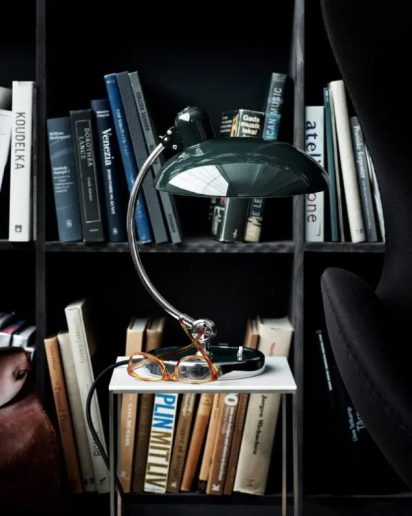 Artemide Schreibtischlampen | Tischlampen-Fritz Hansen Kaiser Idell 6631 T Luxus Tischleuchte, dunkelgrün