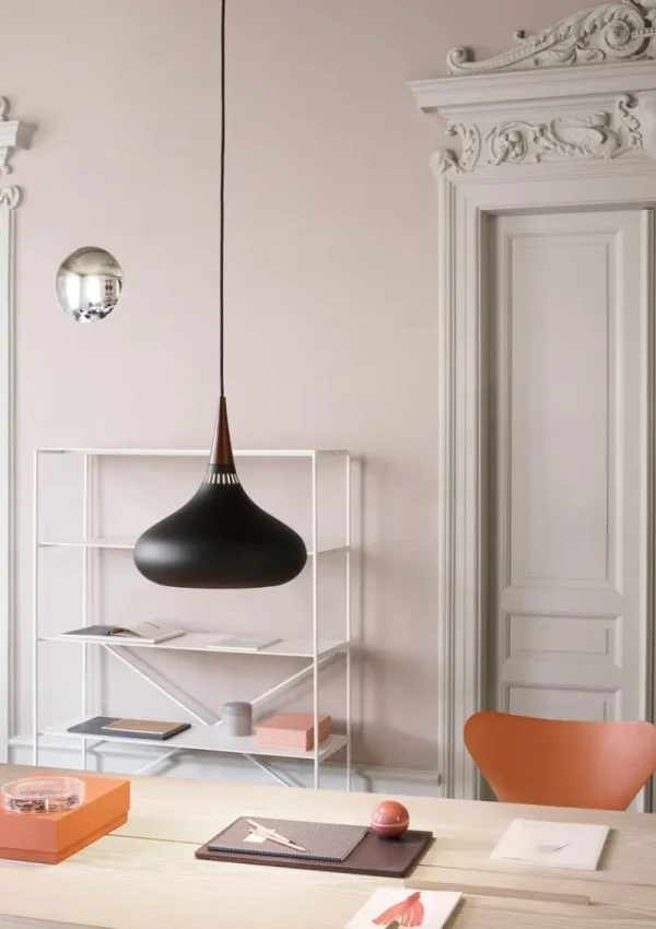 Fritz Hansen Deckenleuchten-Pendelleuchte Orient P2, schwarz