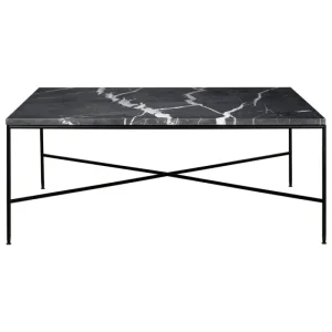 Swedese Tische-Fritz Hansen Planner MC340 Couchtisch, Schwarz - Marmor Charcoal