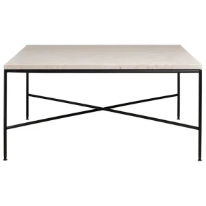 HAY Tische-Fritz Hansen Planner MC320 Couchtisch, Schwarz - Marmor Cream