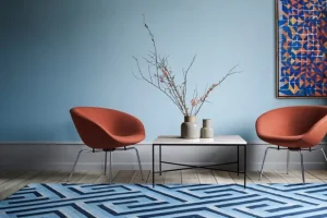 HAY Tische-Fritz Hansen Planner MC320 Couchtisch, Schwarz - Marmor Cream