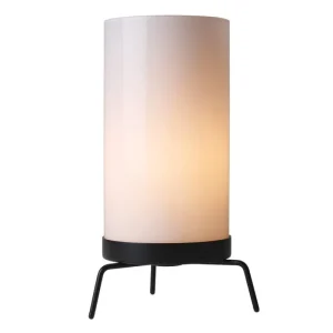 Fritz Hansen Tischlampen-PM-02 Tischleuchte, Opalglas - schwarz