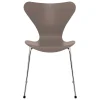 Finnish Design Shop Sitzgelegenheiten-Fritz Hansen Serie 7 3107 Stuhl, Chrom - Deep Clay