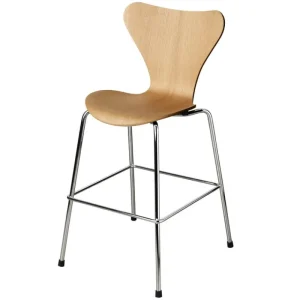 Kinder Fritz Hansen Möbel Für Das Kinderzimmer^Series 7 Junior Stuhl, Eiche – Chrom