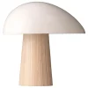 Stilnovo Tischlampen-Fritz Hansen Tischleuchte Night Owl, Smokey White – Esche