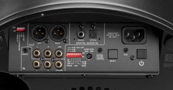 Genelec Unterhaltungselektronik^F Two (B) Aktiv-Subwoofer, schwarz