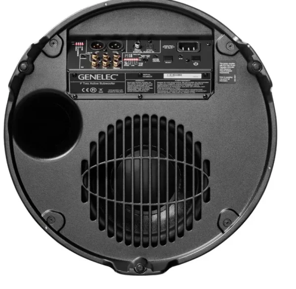 Genelec Unterhaltungselektronik^F Two (B) Aktiv-Subwoofer, schwarz