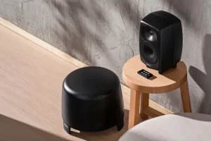 Genelec Unterhaltungselektronik^G Three (B) Aktivlautsprecher, schwarz