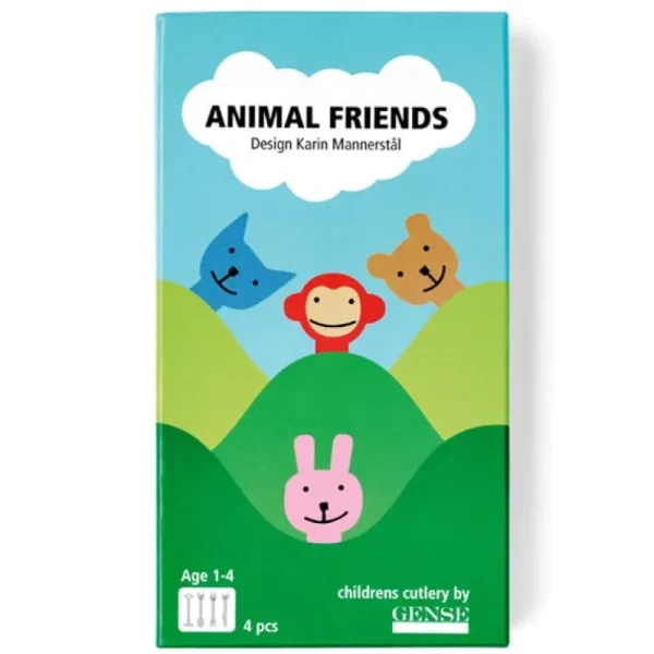 Kinder Gense Geschirr Für Kinder | Besteck^Animal Friends Kinder-Besteckset