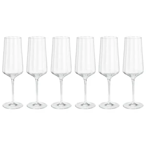 Georg Jensen Gläser Und Tassen^Bernadotte Champagnerglas, 6 Stck.