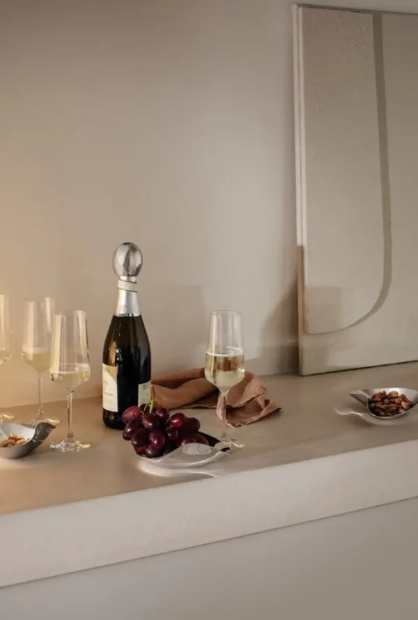 Georg Jensen Gläser Und Tassen^Bernadotte Champagnerglas, 6 Stck.