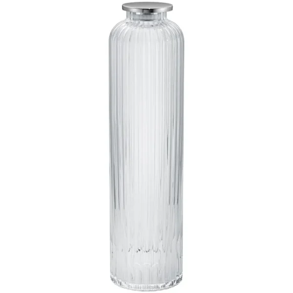 Georg Jensen Karaffen Und Krüge^Bernadotte Karaffe, 1 l, Kristallglas - Edelstahl