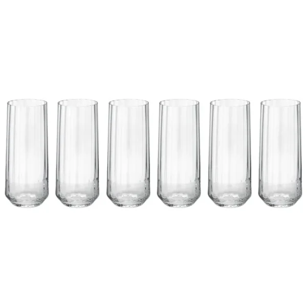 Georg Jensen Gläser Und Tassen^Bernadotte Longdrinkglas, 6 Stck.