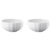 Georg Jensen Geschirr^Bernadotte Schale, klein, 2 Stück, Porzellan