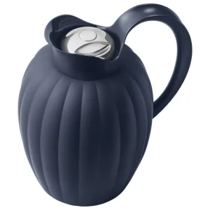 Georg Jensen Karaffen Und Krüge^Bernadotte Thermoskanne, 1 l, Midnight Blue