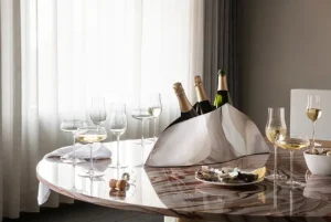 Georg Jensen Gläser Und Tassen^Bernadotte Weißweingläser, 6 Stück