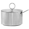 Georg Jensen Geschirr^Bernadotte Zuckerdose inkl. Löffel
