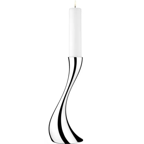 Georg Jensen Kerzen Und Kerzenhalter-Bodenkerzenhalter Cobra, M, Stahl