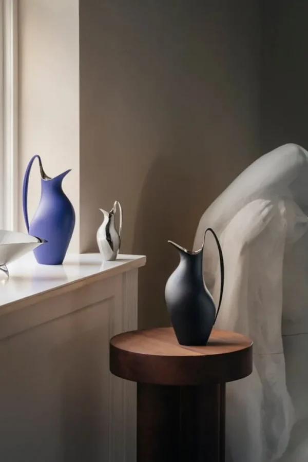 Georg Jensen Karaffen Und Krüge^Henning Koppel Krug, 1,2 l, Midnight Black