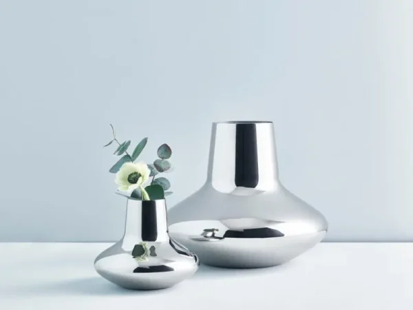 AYTM Vasen-Georg Jensen Vase HK, Stahl, groß