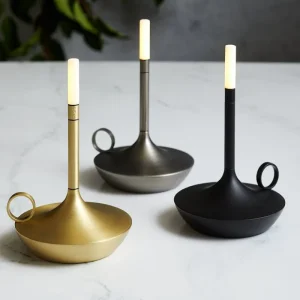 Michael Anastassiades Tischlampen | Tragbare Lampen-Graypants Wick S tragbare Tischleuchte, schwarz