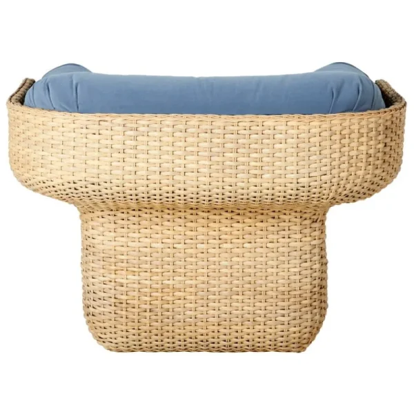 Normann Copenhagen Sitzgelegenheiten-GUBI Basket Loungesessel, Rattan - Sunday 002