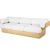 GUBI Sofas Und Liegen-Basket 3-Sitzer-Sofa, Rattan - Lorkey 40