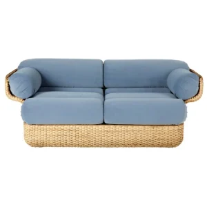 GUBI Sofas Und Liegen-Basket 2-Sitzer-Sofa, Rattan - Sunday 002