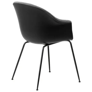 HAY Sitzgelegenheiten-GUBI Bat Stuhl, konisch, Mattschwarz - Schwarz - Hallingdal 65 173