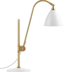 GUBI Tischlampen-Bestlite BL1 Tischleuchte, Messing - cremeweiß