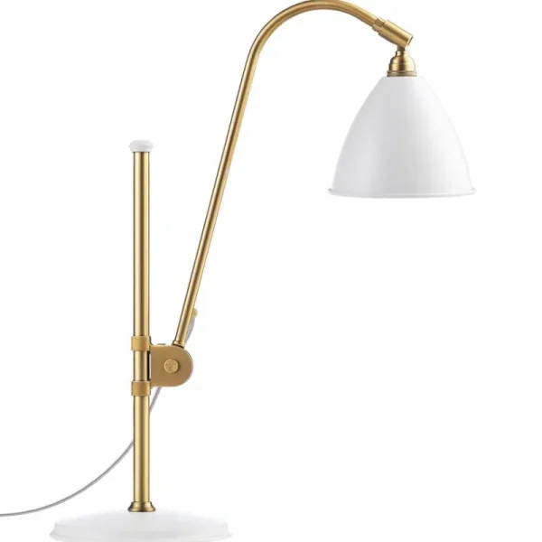 GUBI Tischlampen-Bestlite BL1 Tischleuchte, Messing - cremeweiß