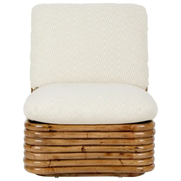 GUBI Terrassenmöbel | Sitzgelegenheiten^Bohemian 72 Loungesessel, Rattan – Chevron FR 002