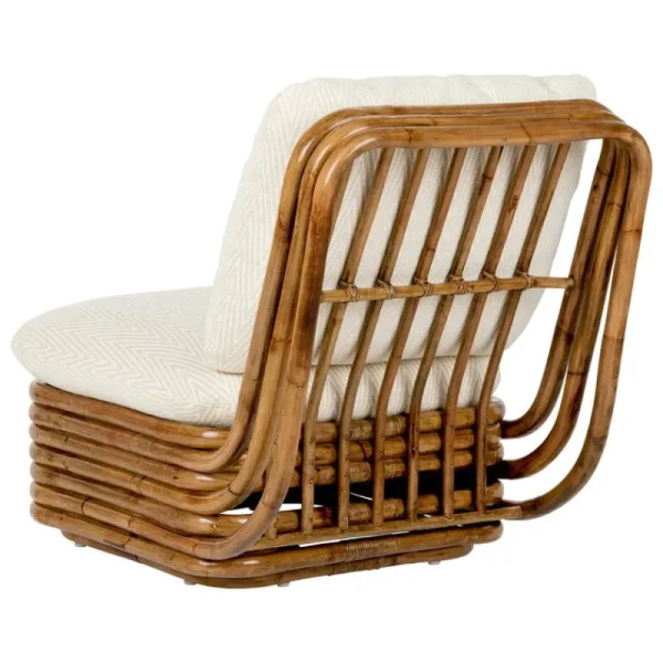 GUBI Terrassenmöbel | Sitzgelegenheiten^Bohemian 72 Loungesessel, Rattan – Chevron FR 002