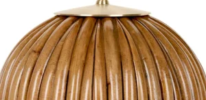New Works Stehleuchten-GUBI Bohemian 72 Stehleuchte, Rattan