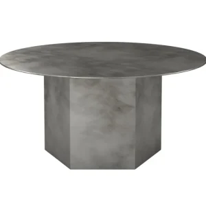 Muuto Tische-GUBI Epic Couchtisch, rund, 80 cm, Stahl, Misty Grey