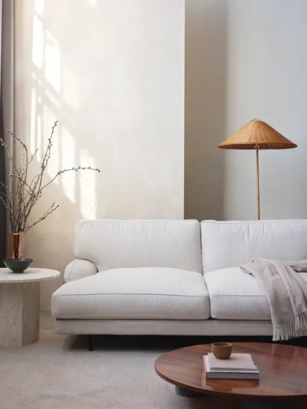 GUBI Sofas Und Liegen-Flaneur Sofa, 2-Sitzer, Antikmessing - Indianskop 15