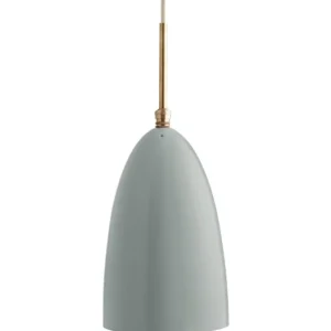Muuto Deckenleuchten-GUBI Gräshoppa Pendelleuchte, blaugrau