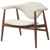 HAY Sitzgelegenheiten-GUBI Masculo Loungesessel, Walnuss geölt, Eero Special FR 106