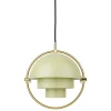 Louis Poulsen Deckenleuchten-GUBI Multi-Lite Pendelleuchte, klein, Messing - Desert Sage