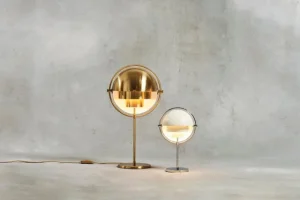 GUBI Tischlampen-Multi-Lite Tischleuchte, Messing - glänzendes Messing