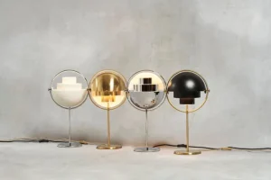 GUBI Tischlampen-Multi-Lite Tischleuchte, Messing - glänzendes Messing