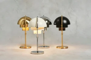 Mono Light Tischlampen | Tragbare Lampen-GUBI Multi-Lite tragbare Tischleuchte, Chrom