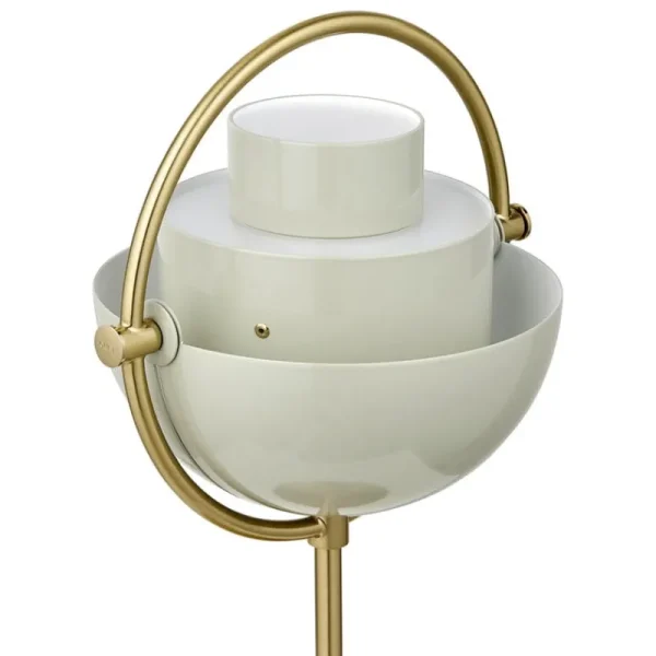 GUBI Tischlampen | Tragbare Lampen-Multi-Lite tragbare Tischleuchte, Messing - Pastellgrau