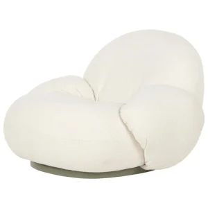 GUBI Terrassenmöbel^Pacha Outdoor Loungesessel mit Armlehne, Schwenkfuß, Lorkey 40