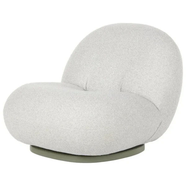 GUBI Terrassenmöbel^Pacha Outdoor Loungesessel, Schwenkfuß, Libera 003
