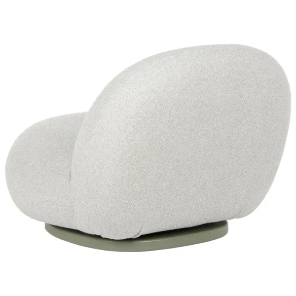 GUBI Terrassenmöbel^Pacha Outdoor Loungesessel, Schwenkfuß, Libera 003